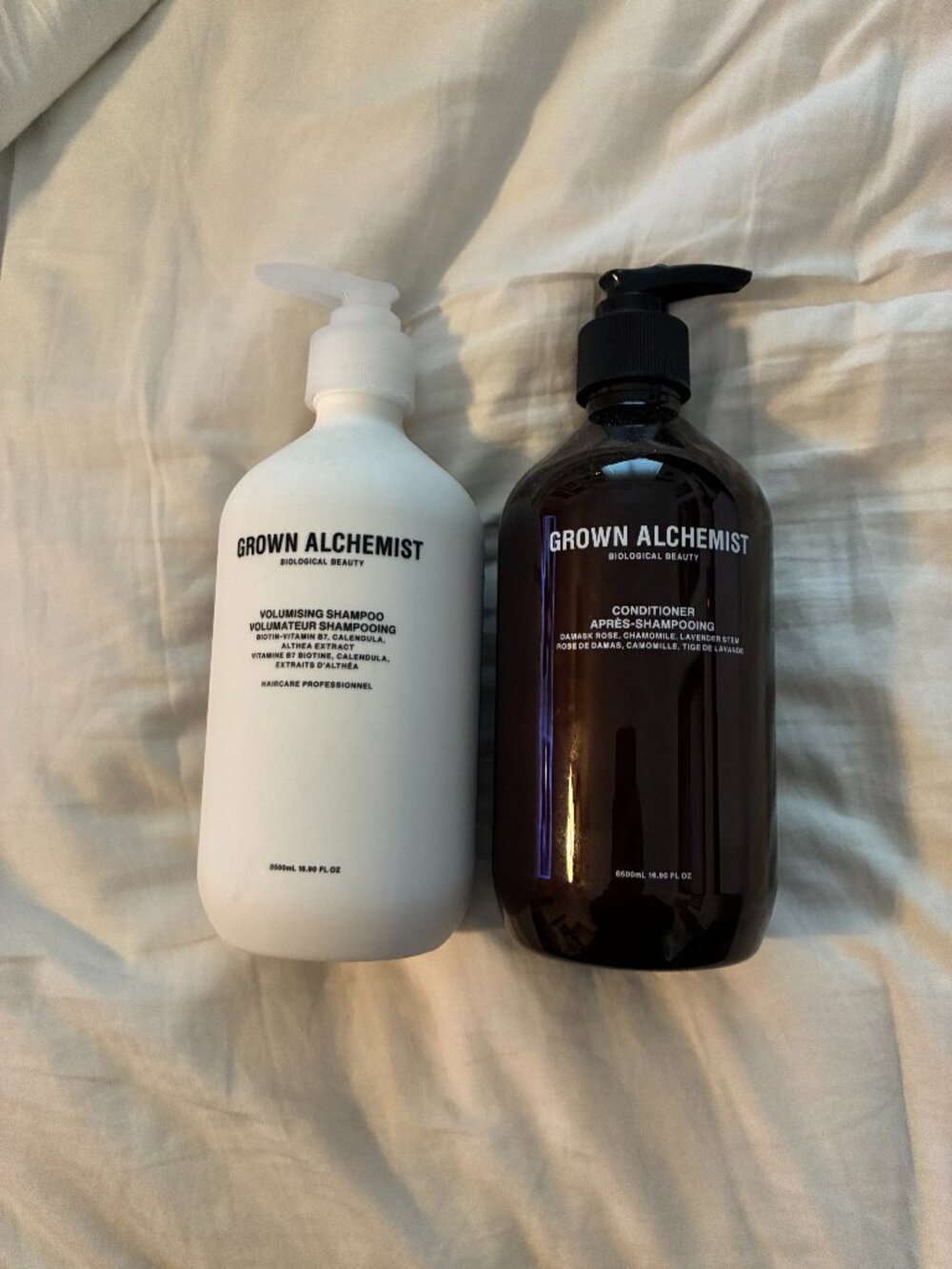 New Grown Alchemist Shampoo and Conditioner